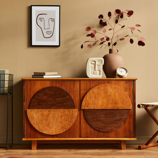 cabinet image staged in home