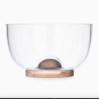 Glass Salad Bowl