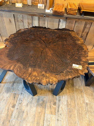 Black Walnut Round 49"x45"