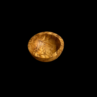 Olive Wood Pinch Bowl - Round - 2.5"
