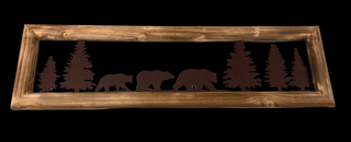 Bear Silhouette Frame