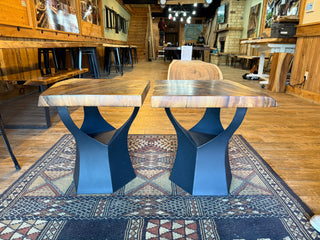 Live Edge End Tables Set