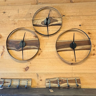 wooden clocks 