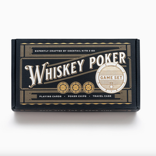 Whiskey Poker Game Set