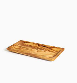 Olive Wood Rectangular Plate - Small